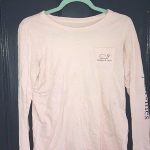 pink vinyard vines long sleeve